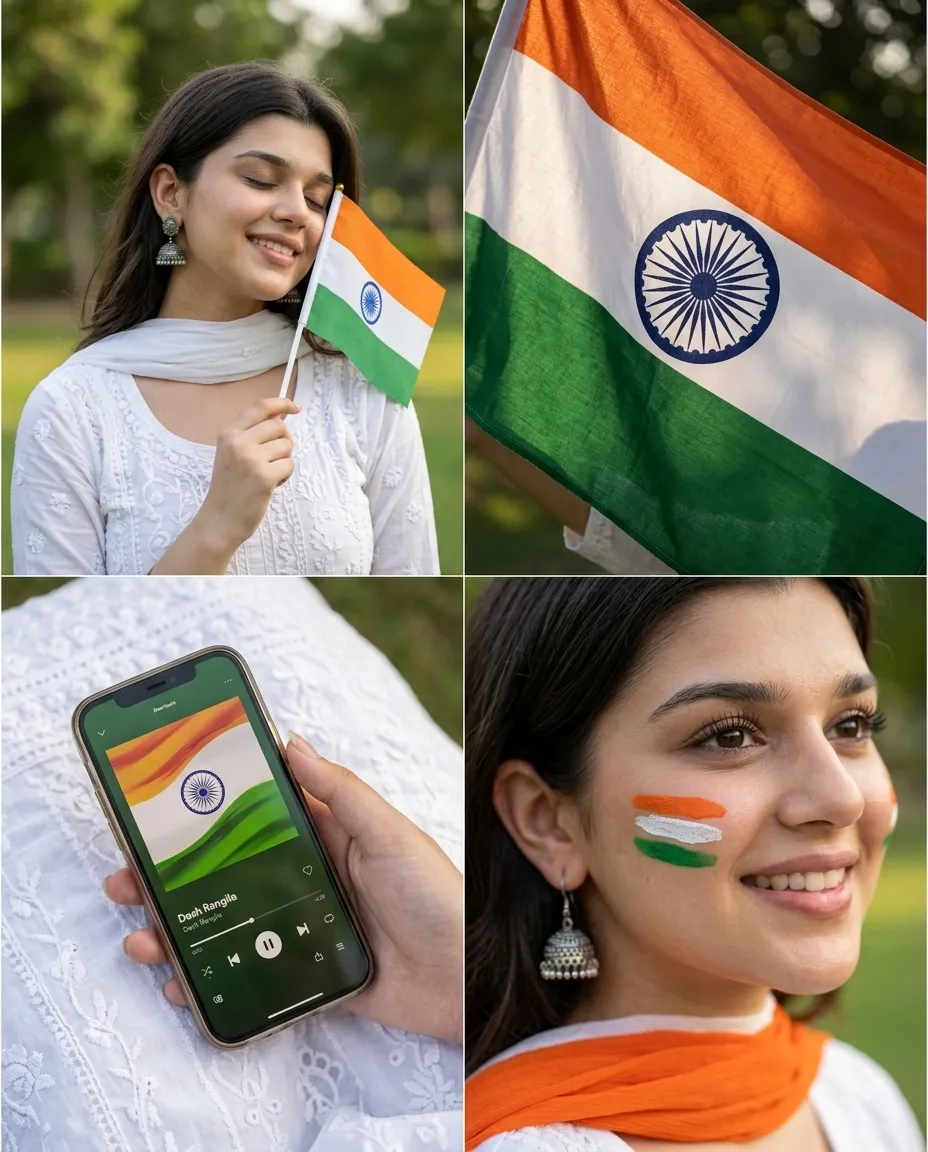 15 August Prompt for girls - Free Festival AI Prompt
