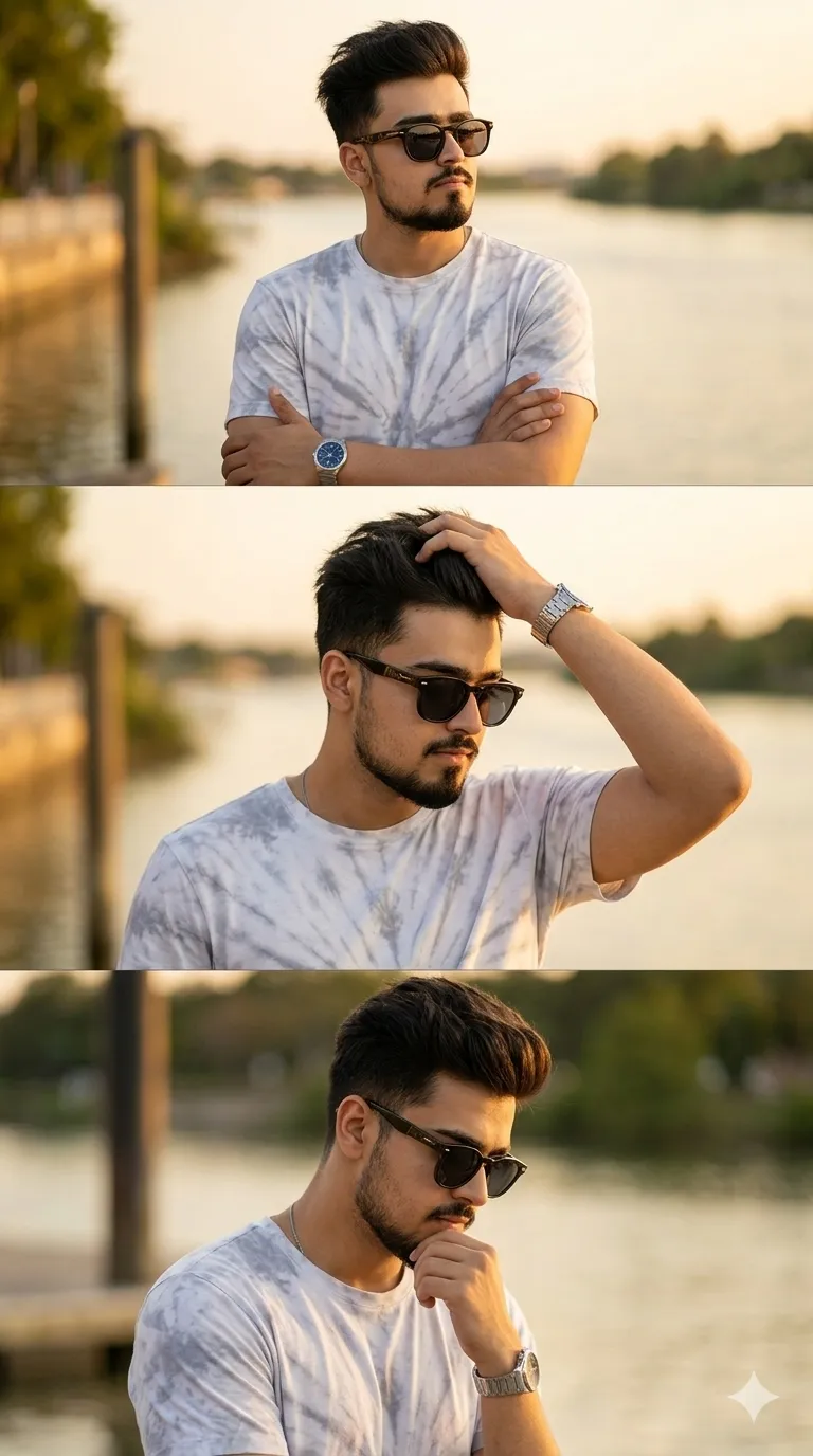 3 Frame Cinematic Photo Editing Prompt - Free Cinematic AI Prompt