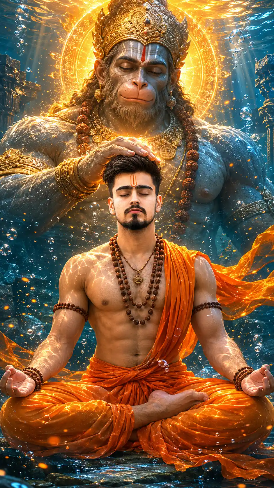 God Hanuman Ji Gemini Prompt - Free Spiritual AI Prompt