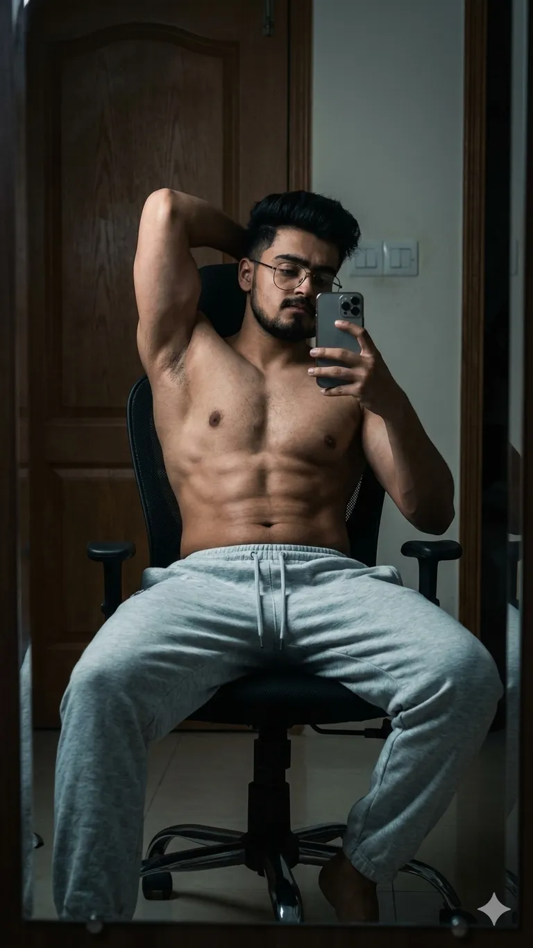 Gym mirror selfie gemini prompt - Free Gym AI Prompt
