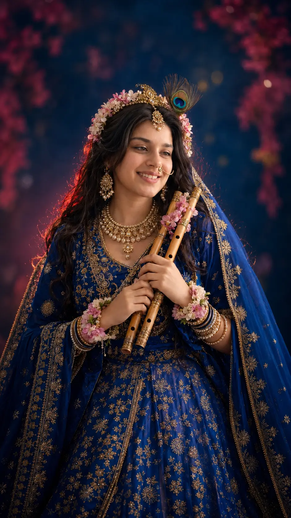 Janmashtmi Prompt For Girl - Spiritual AI Prompt
