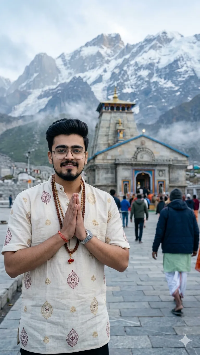 Kedarnath Gemini Prompt - Free Spiritual AI Prompt