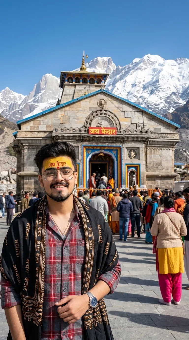 Kedarnath Temple Prompt - Free Spiritual AI Prompt