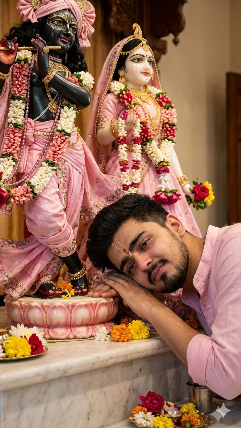 Radha Krishna Gemini Prompt - Spritual AI Prompt