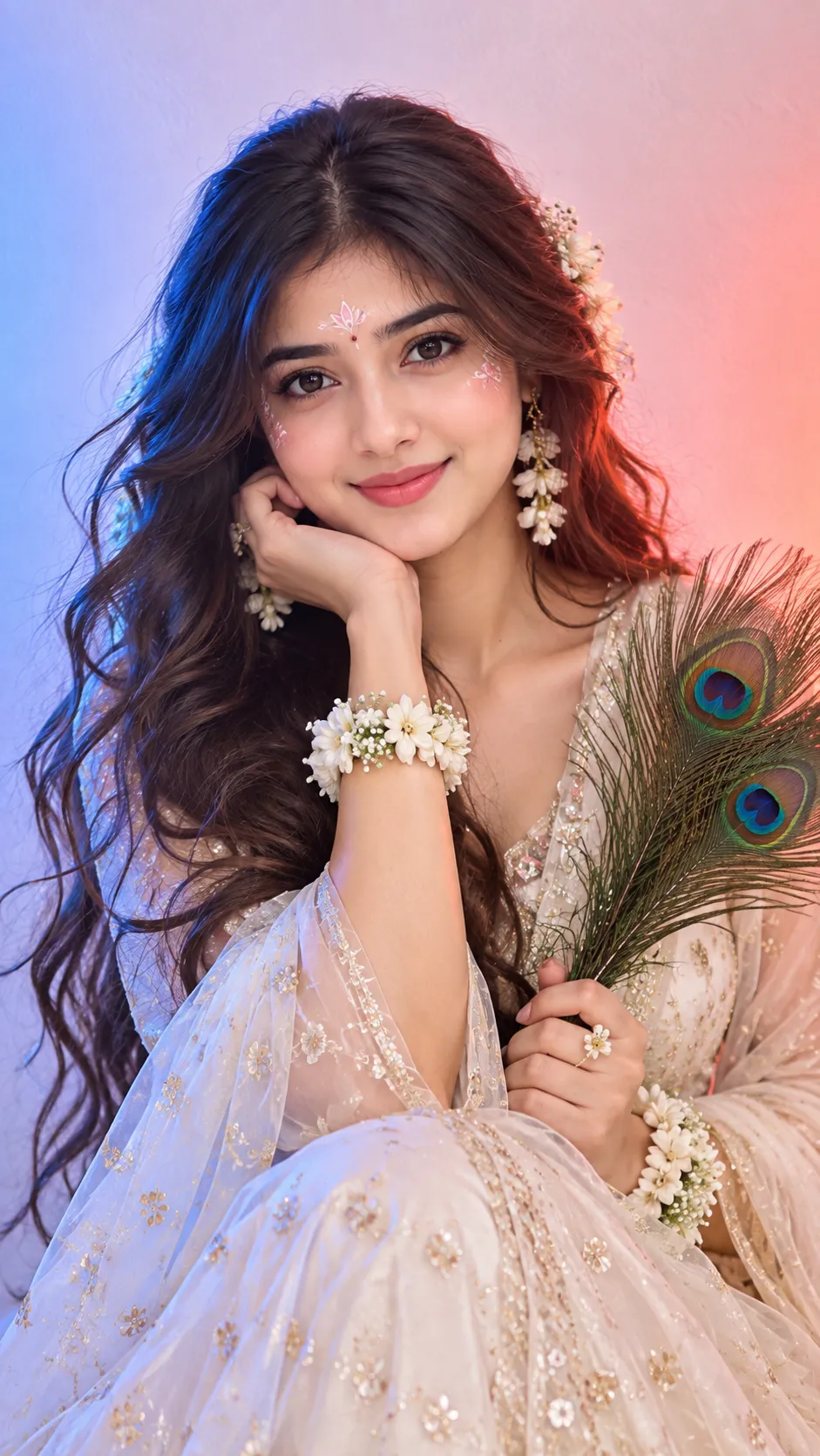 Radha Rani Ji Photo Prompt - Spiritual AI Prompt
