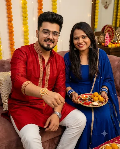 Raksha Bandhan Prompt - Free Festival AI Prompt
