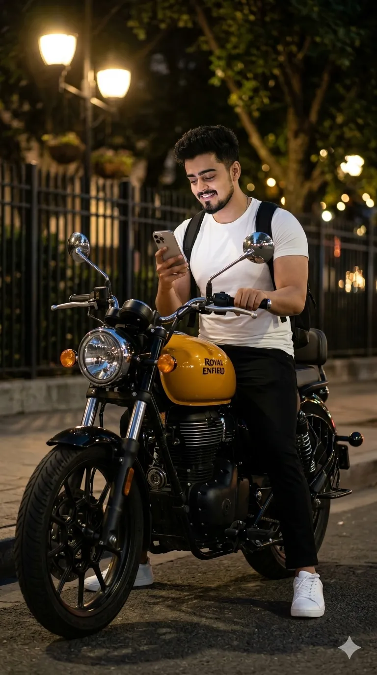 Royal Enfield Bullet Bike Gemini Prompt - Bike AI Prompt