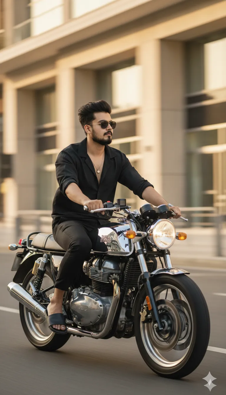 Royal Enfield Continental GT 650 Gemini Promot - Bike AI Prompt