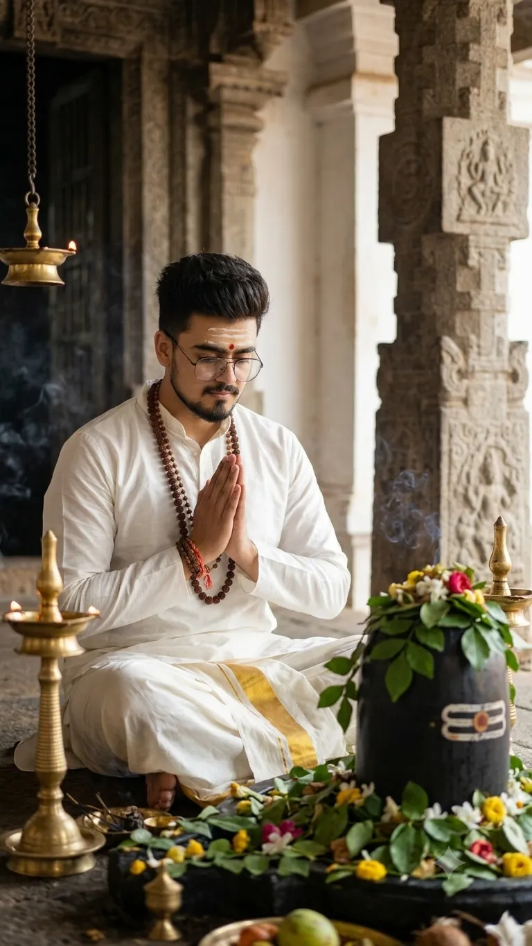 Sawan Mahadev Photo Prompt - Free Spiritual AI Prompt