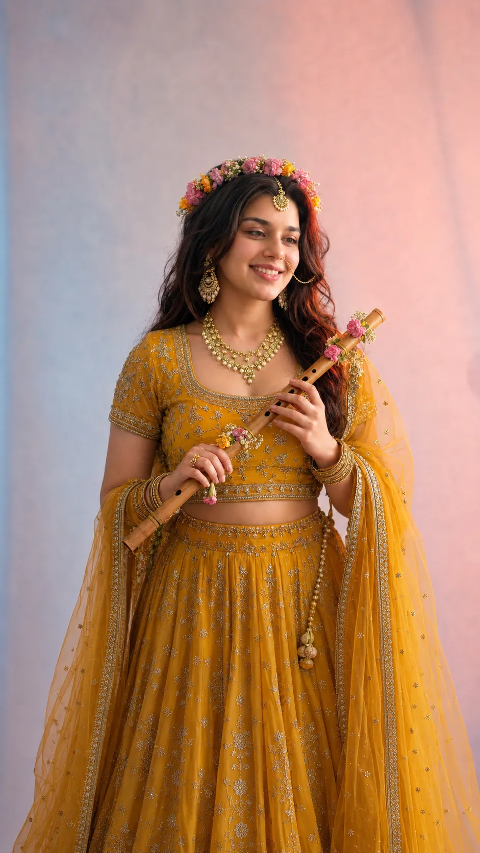 Shree Krishna Janmashtmi Prompt For Girls - Spiritual AI Prompt