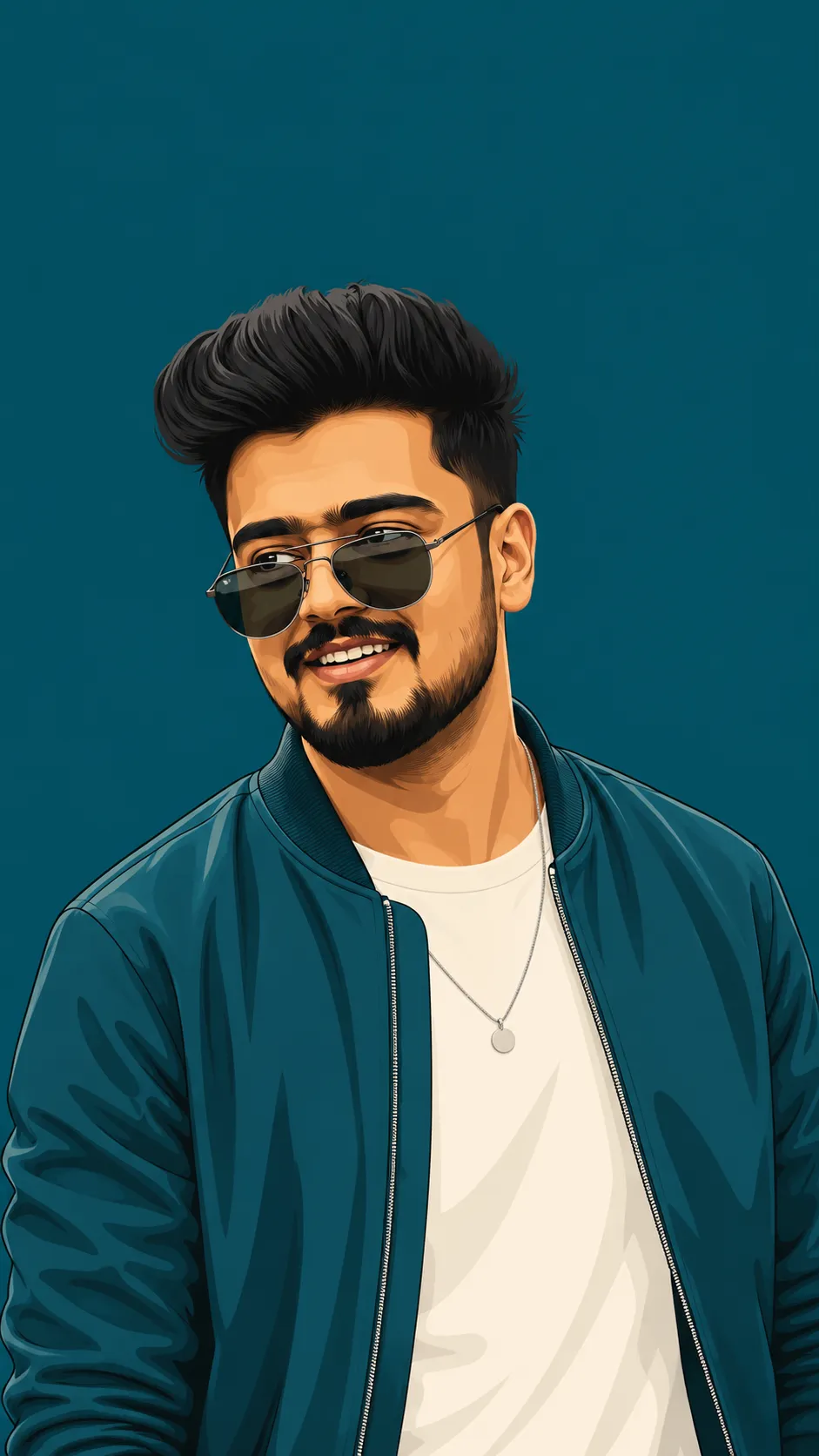 Vector Fashion Portrait Prompt For Boy's - Free Fashion AI Prompt