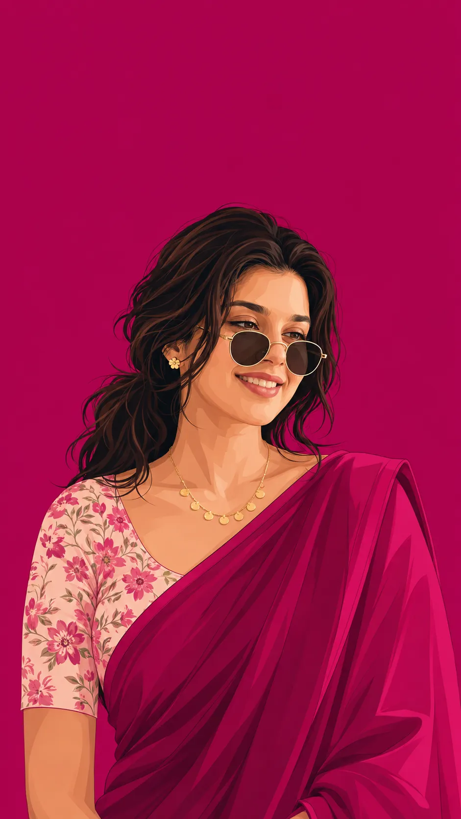 Vector Fashion Portrait Prompt For Girls - Free Fashion AI Prompt