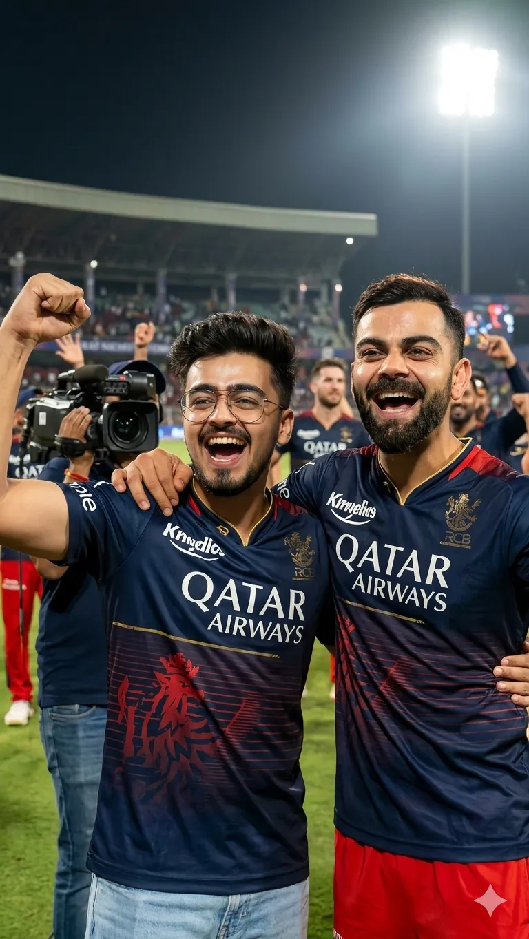 Virat Kohli IPL Gemini Prompt - Free Sports AI Prompt
